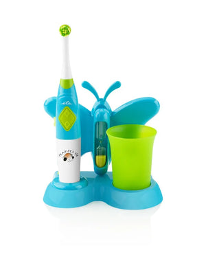 ETA | Toothbrush with water cup and holder | Sonetic  ETA129490080 | Battery operated | For kids | Number of brush heads included 2 | Number of teeth brushing modes 2 | Blue