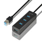 I/O HUB USB3.0 4PORT CHARGING/1.2M HUE-S2BL AXAGON