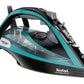 TEFAL | Ultimate Pure FV9844E0 | Steam Iron | 3200 W | Water tank capacity 350 ml | Continuous steam 60 g/min | Steam boost performance 250 g/min | Blue/Black