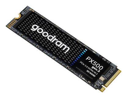 SSD|GOODRAM|600xTBW rating|MTBF 1500000 h|Read speed 3300 MB/s|Write speed 2700 MB/s|NVMe Yes|PCI Express 3.0|M.2|1000 GB|SSDPR-PX500-01T-80-G3
