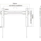 M VESA WALLMOUNT SUPER SLIM FIXED 600 MAX