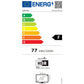 PHILIPS 4K UHD OLED Google TV™ TV 55" 55OLED769/12 3-sided Ambilight 3840x2160p HDR10+ 4xHDMI 3xUSB LAN WiFi DVB-T/T2/T2-HD/C/S/S2, 40W