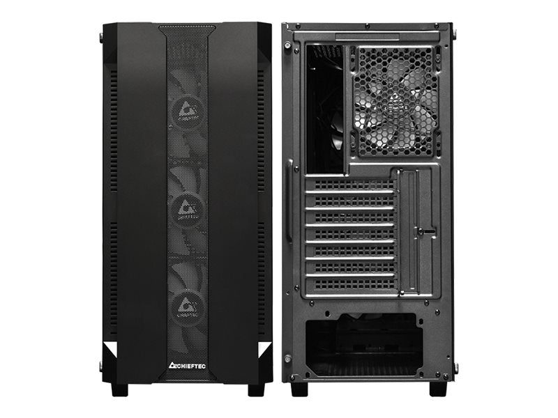 CHIEFTEC Hunter gaming chassis ATX Black