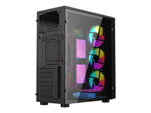 GEMBIRD Gaming ARGB case Fornax 500 bl