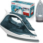 TEFAL | FV2839E0 | Steam Iron | 2400 W | Water tank capacity 270 ml | Continuous steam 40 g/min | Steam boost performance 185 g/min | Blue/White