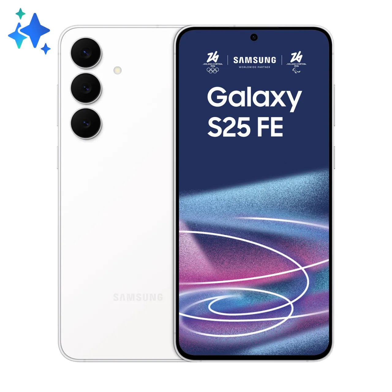 MOBILE PHONE GALAXY S25 FE/256GB WHITE SM-S731B SAMSUNG