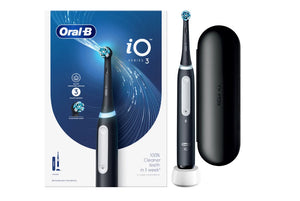Oral-B Electric Toothbrush | iO3 Series | Rechargeable | For adults | Number of brush heads included 1 | Number of teeth brushing modes 3 | Black