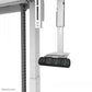 NEOMOUNTS FLOOR-TO-WALL MOUNT 65-105" - MOTORISED - WHITE
