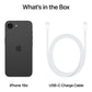 Apple | iPhone 16e | Black | 6 " | Super Retina XDR | 2532 x 1170 pixels | Apple A18 | Internal RAM 8 GB | 128 GB | Dual SIM | 4G | 5G | Main camera resolution 48+12 MP | Secondary camera resolution 12 MP | iOS | 18