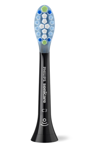 Philips | Replacement brush heads | HX9044/88 Sonicare Premium Plaque Defence | Heads | For adults | Number of brush heads included 4 | Black