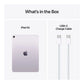 Apple iPad Air | 11 " | Purple | Liquid Retina | 2360 x 1640 pixels | Apple M3 | 512 GB | 5G | Wi-Fi | Front camera | 12 MP | Rear camera | 12 MP | Bluetooth | 5.3 | iOS