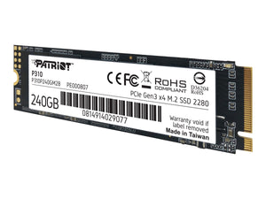 PATRIOT P310 240GB M2 2280 PCIe SSD NVME