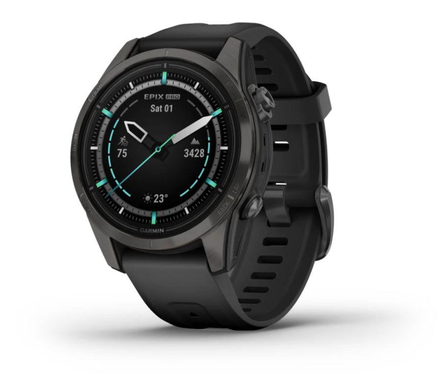 SMARTWATCH EPIX PRO GEN2 42MM/TITA/BLACK 010-02802-15 GARMIN