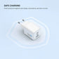 Fixed GaN Network Charger Mini with 2xUSB-C and USB output, PD support, 100 W, white | FIXCG100M-2C1A-WH