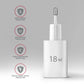 AXAGON Wallcharger 1x port USB-A, QC3.0/AFC/FCP/Apple, 18W | ACU-QC18W