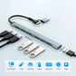 I/O HUB USB-A/USB-C 7PORT/UHB-ACM-U3P1U2P6-01 GEMBIRD