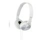 Sony | Foldable Headphones | MDR-ZX310 | Headband/On-Ear | White