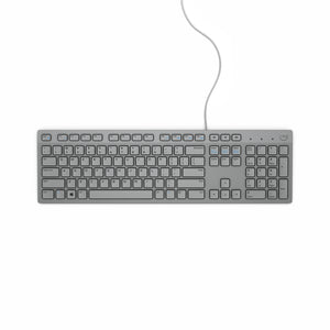 Dell Wired Keyboard - KB216 - US International (QWERTY) – Grey/ LT engraved