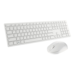 Dell Pro Wireless Keyboard and Mouse - KM5221W - US International (QWERTY) - White