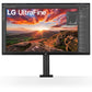 LCD Monitor|LG|31.5"|Panel IPS|3840x2160|16:9|60Hz|5 ms|Speakers|Swivel|Pivot|Height adjustable|Tilt|Colour Black|32UN880K-B