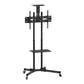 TECHLY Floor Trolley with Shelf LCD/LED