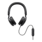 Dell | Pro Wired On-Ear Headset | WH5024 | Built-in microphone | USB Type-A | ANC | Black