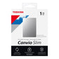 TOSHIBA Canvio Slim 1TB USB 3.2 silver