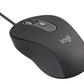 MOUSE USB OPTICAL M520/GRAPHITE 910-007511 LOGITECH