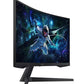 LCD Monitor|SAMSUNG|LS32CG552EUXEN|32"|Gaming/Curved|Panel VA|2560x1440|16:9|165 Hz|Matte|1 ms|Height adjustable|Colour Black|LS32CG552EUXEN