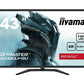 LCD Monitor|IIYAMA|43"|Gaming/4K|Panel VA|3840x2160|16:9|144Hz|Matte|0.4 ms|Speakers|Tilt|Colour Black|G4380UHSU-B1