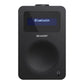 Sharp DR-430(BK) Digital Radio, FM/DAB/DAB+, Bluetooth 5.0, Midnight Black | Sharp | Digital Radio | DR-430(BK) | Bluetooth | Midnight Black