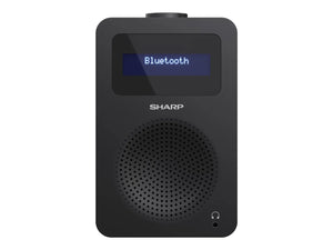 Sharp DR-430(BK) Digital Radio, FM/DAB/DAB+, Bluetooth 5.0, Midnight Black | Sharp | Digital Radio | DR-430(BK) | Bluetooth | Midnight Black