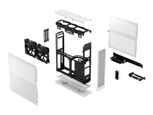 FRACTAL DESIGN Ridge White mITX PCIe4.0