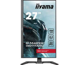 LCD Monitor|IIYAMA|27"|Gaming|Panel IPS|2560x1440|16:9|180Hz|Matte|0.2 ms|Speakers|Swivel|Pivot|Height adjustable|Tilt|Colour Black|GB2770QSU-B6