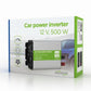 POWER INVERTER CAR 12V 500W/EG-PWC500-01 GEMBIRD