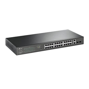 Switch|TP-LINK|Desktop/pedestal|28x10Base-T / 100Base-TX / 1000Base-T|PoE+ ports 24|250 Watts|TL-SG1428PE