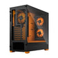 Fractal Design | Pop Air RGB | Side window | ATX, mATX, Mini ITX | ATX | Orange Core TG Clear Tint