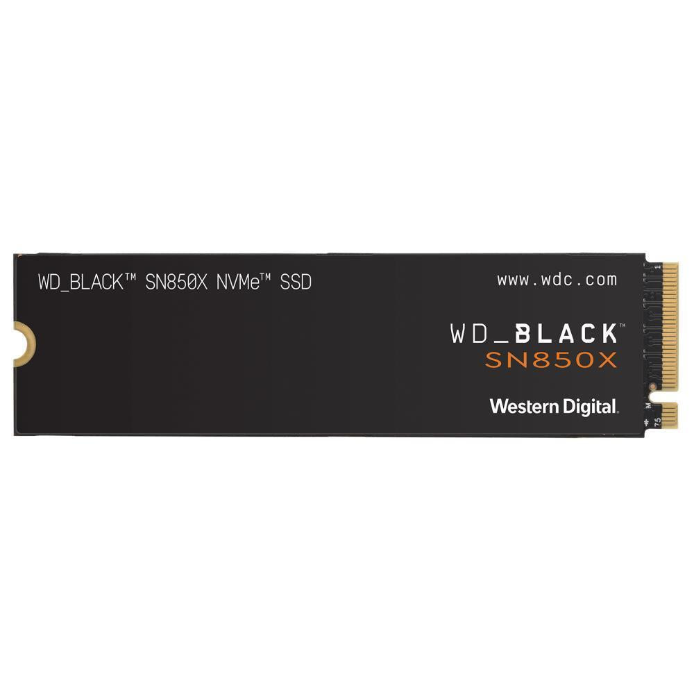 SSD|WESTERN DIGITAL|Black SN850X|2TB|M.2|PCIE|NVMe|Write speed 6600 MBytes/sec|Read speed 7300 MBytes/sec|2.38mm|TBW 1200 TB|WDS200T2X0E