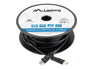 LANBERG HDMI v2.1 M/M cable 40m optical