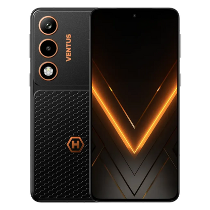 Hammer Ventus 5G | Smartphone | Black | 6.77 " | AMOLED | 2392 x 1080 pixels | MediaTek | Dimensity 7100 | Internal RAM 8 GB | 256 GB | Dual SIM | 3G | 4G | 5G | Main camera resolution 108 MP | Android | Secondary camera resolution 32 MP | 16 | 5000...