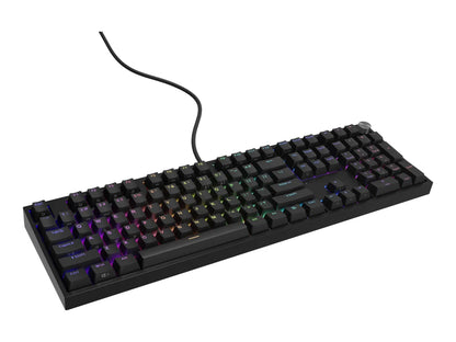 Genesis | THOR 404 | Wired | US | Black | USB Type-A | Gateron Yellow Pro