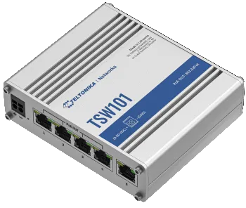 TELTONIKA TSW101 IOT SWITCH 5X10/100/1000 RJ45