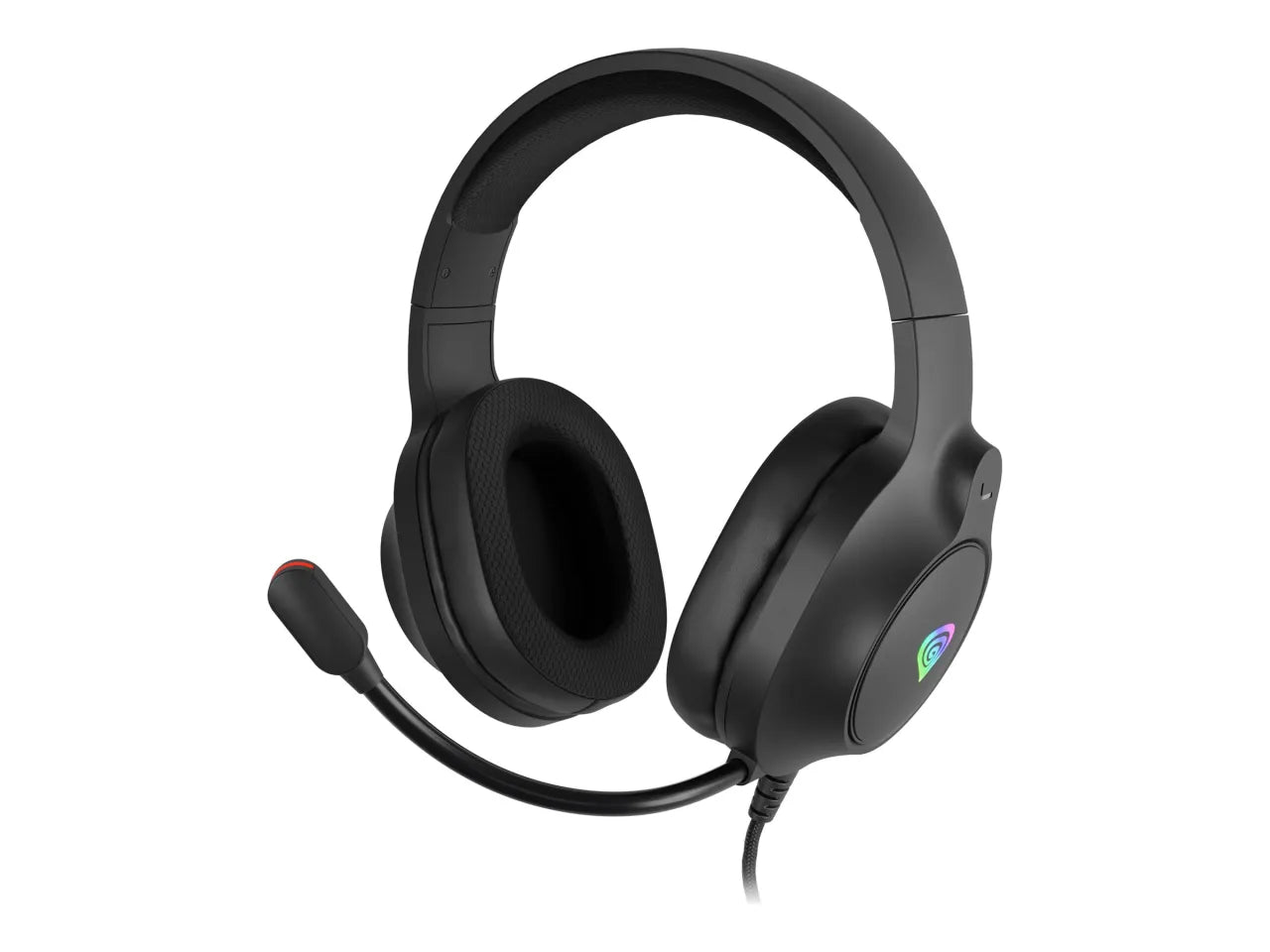 Genesis Gaming Headset | Neon 213 RGB | Wired | Over-Ear | Microphone | Black