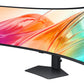LCD Monitor|SAMSUNG|49 "|5120 x 1440 pixels|Dual QHD|Native aspect ratio 32:9|LCD|Curved|LS49F950UAUXEN