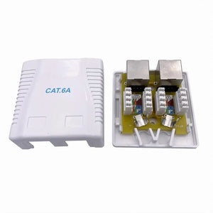 CABLE ACC MOUNT BOX CAT6A FTP/2P NCAC-2F6A-01 GEMBIRD