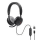 Dell | Pro Wired On-Ear Headset | WH5024 | Built-in microphone | USB Type-A | ANC | Black
