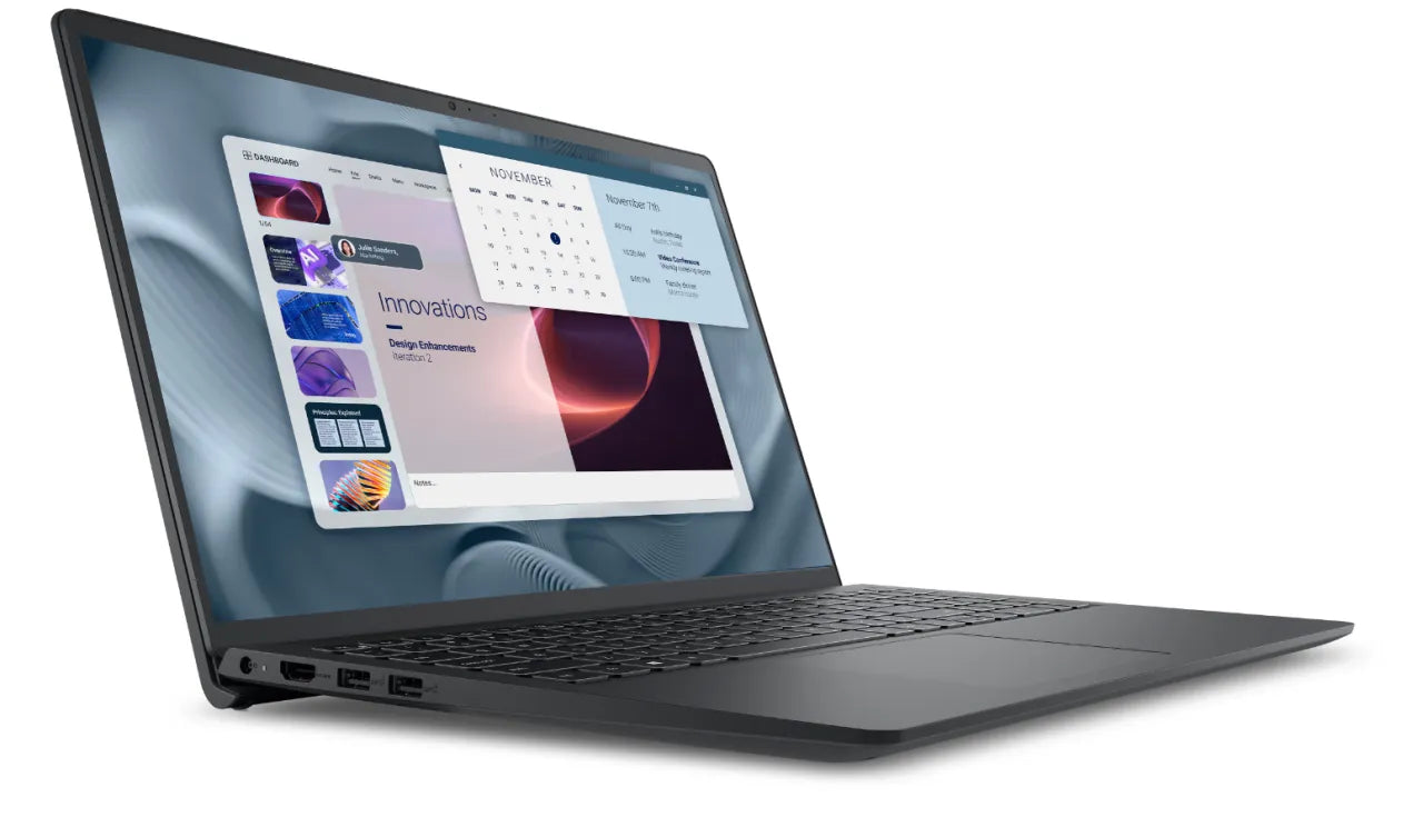 Dell Pro 15 Essential PV15250 | Carbon Black | 15.6 " | WVA | FHD | 1920 x 1080 pixels | Anti-glare | Intel Core 3 | 100U | 8 GB | DDR5 | Solid-state drive capacity 512 GB | Intel UHD Graphics | Windows 11 Pro | 802.11ax | Keyboard language English |...
