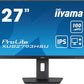 LCD Monitor|IIYAMA|27"|Business|Panel IPS|1920x1080|16:9|100Hz|Matte|1 ms|Speakers|Swivel|Pivot|Height adjustable|Tilt|Colour Black|XUB2793HSU-B6