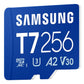 MEMORY MICRO SDXC T7 256GB/V30 MB-MB256T/WW SAMSUNG