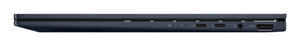 Notebook|ASUS|ZenBook Series|CPU Intel Core Ultra 7|255H|14 "|2880 x 1800 pixels|Yes|RAM 32 GB|LPDDR5x-SDRAM|SSD 1000 GB|Discrete graphics Not available|On-board graphics Yes|OS installed Windows 11 Home|Colour Blue|Weight 1.2 kg|90NB14W3-M01WW0